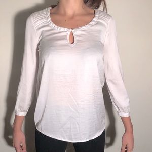 Off-white blouse